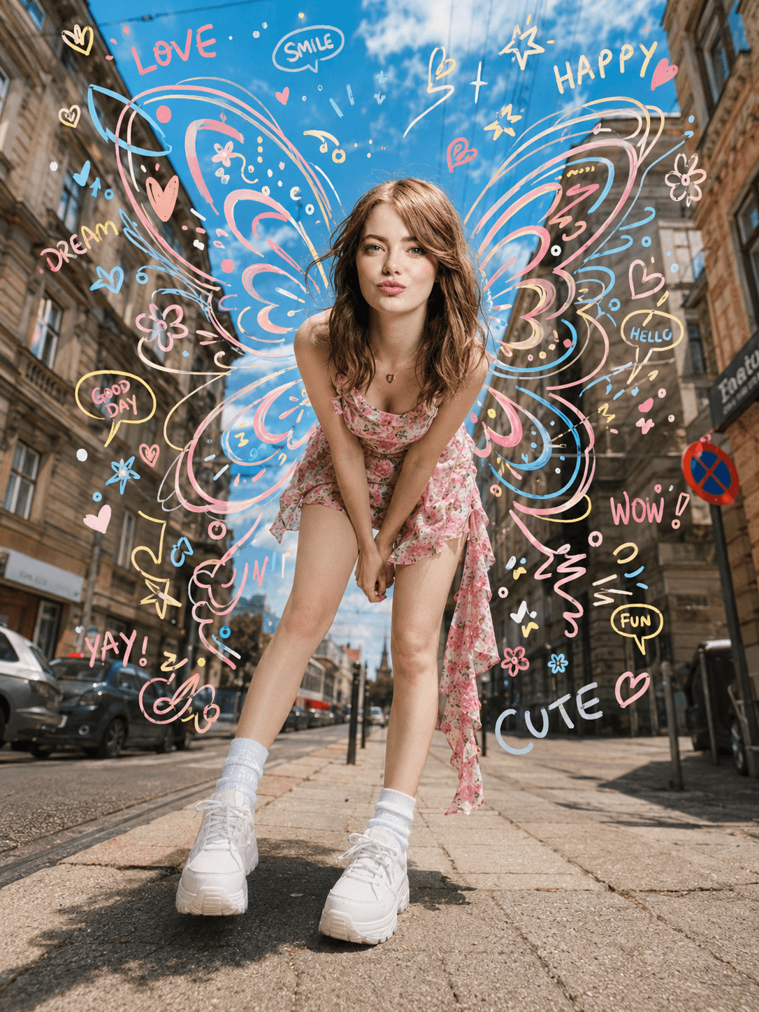 Ultra Realistic Travel Portrait Prompt with Face Reference Consistency | European Street Lifestyle AI Prompt | FLUX, GPT Image, Midjourney