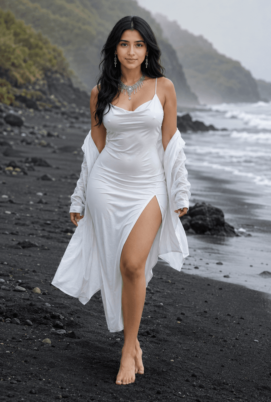 Girl Beach Portrait Photography | Summer Ocean Photoshoot preview 2
