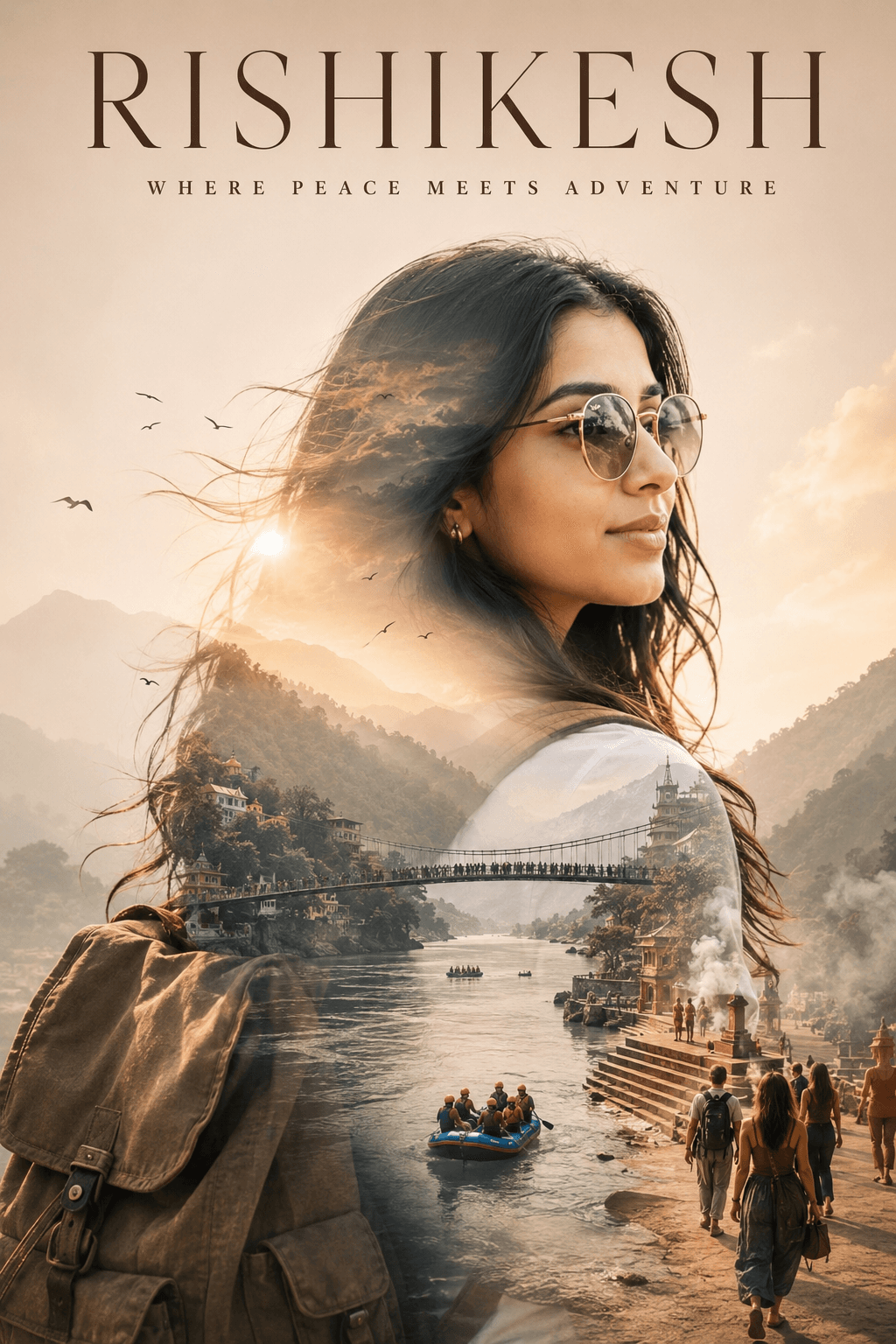 Double Exposure Travel Poster/Devotional Poster Prompt |  preview 3