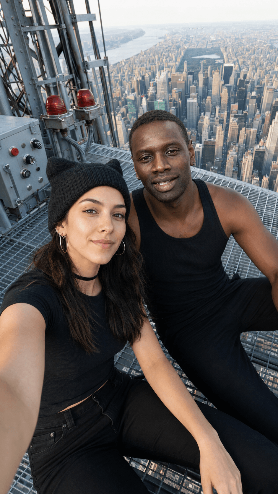 Ultra-Photorealistic Empire State Building Rooftop Selfie Prompt | AI Image Generator with Exact Face Preservation