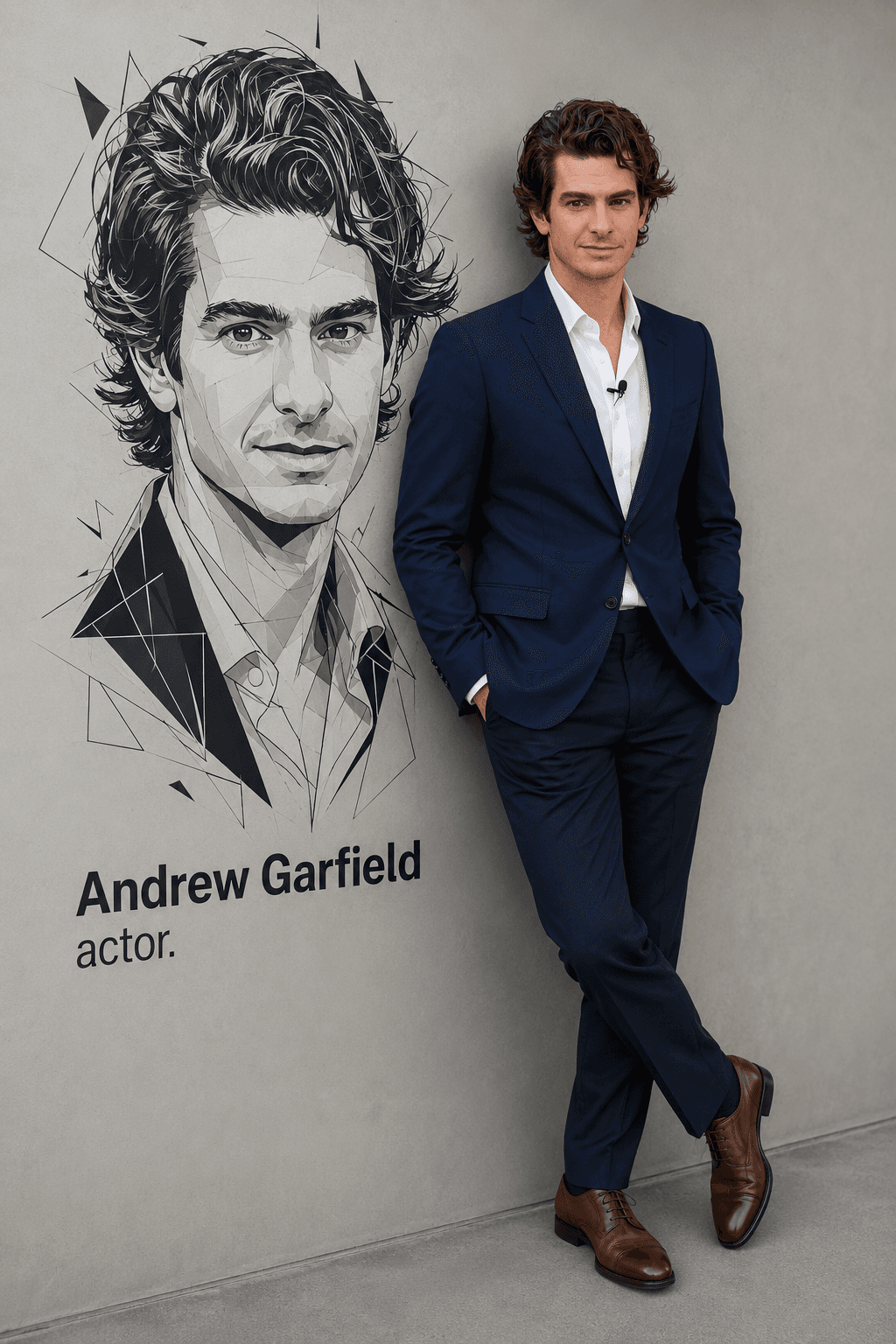 Ultra Realistic Full Body Portrait AI Prompt | Celebrity Wall Art | Modern Studio Branding | 8K Photorealistic Character Poster