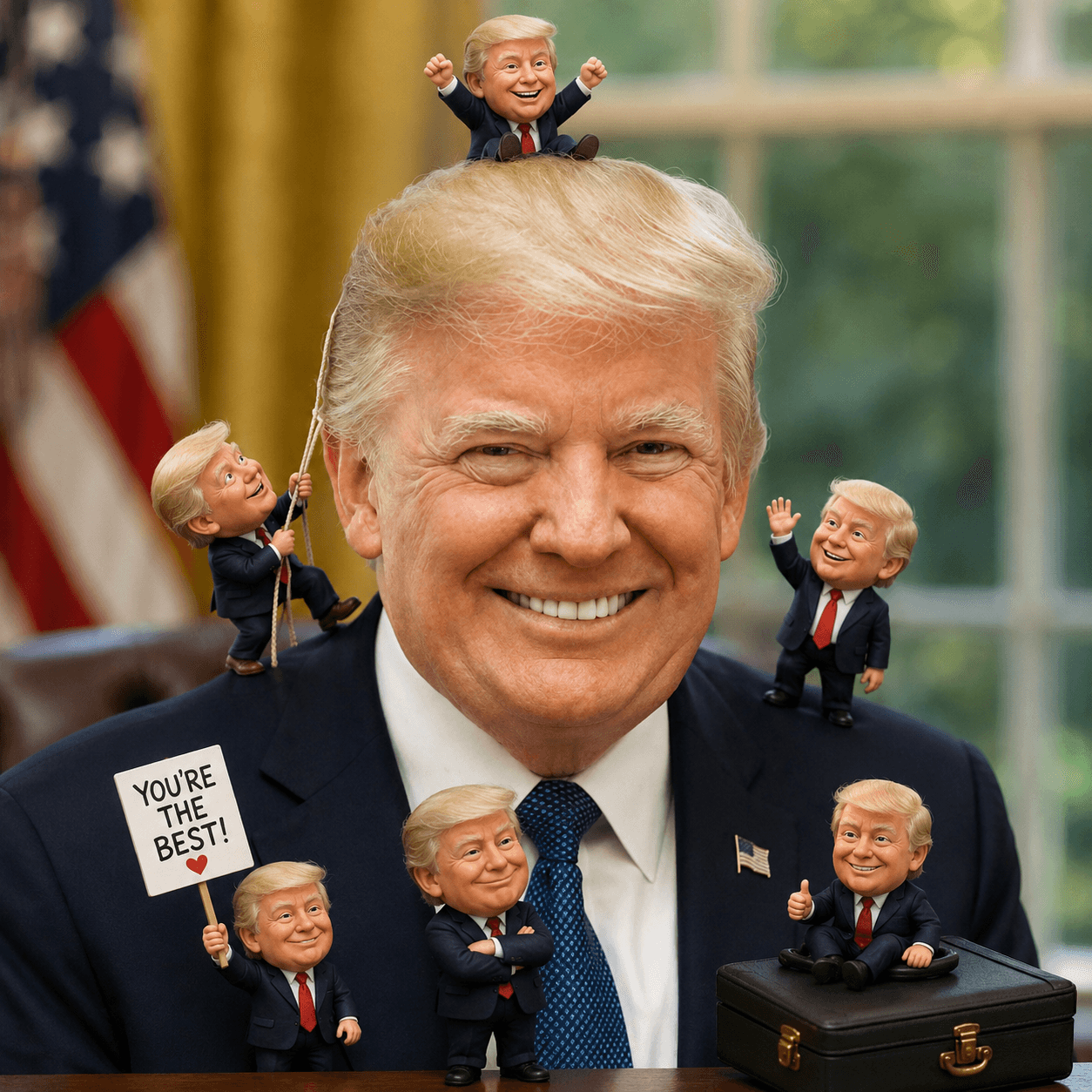 Mini Me AI Photo Prompt | Magical Tiny Clone 3D Character Effect for ChatGPT & AI Image Generators