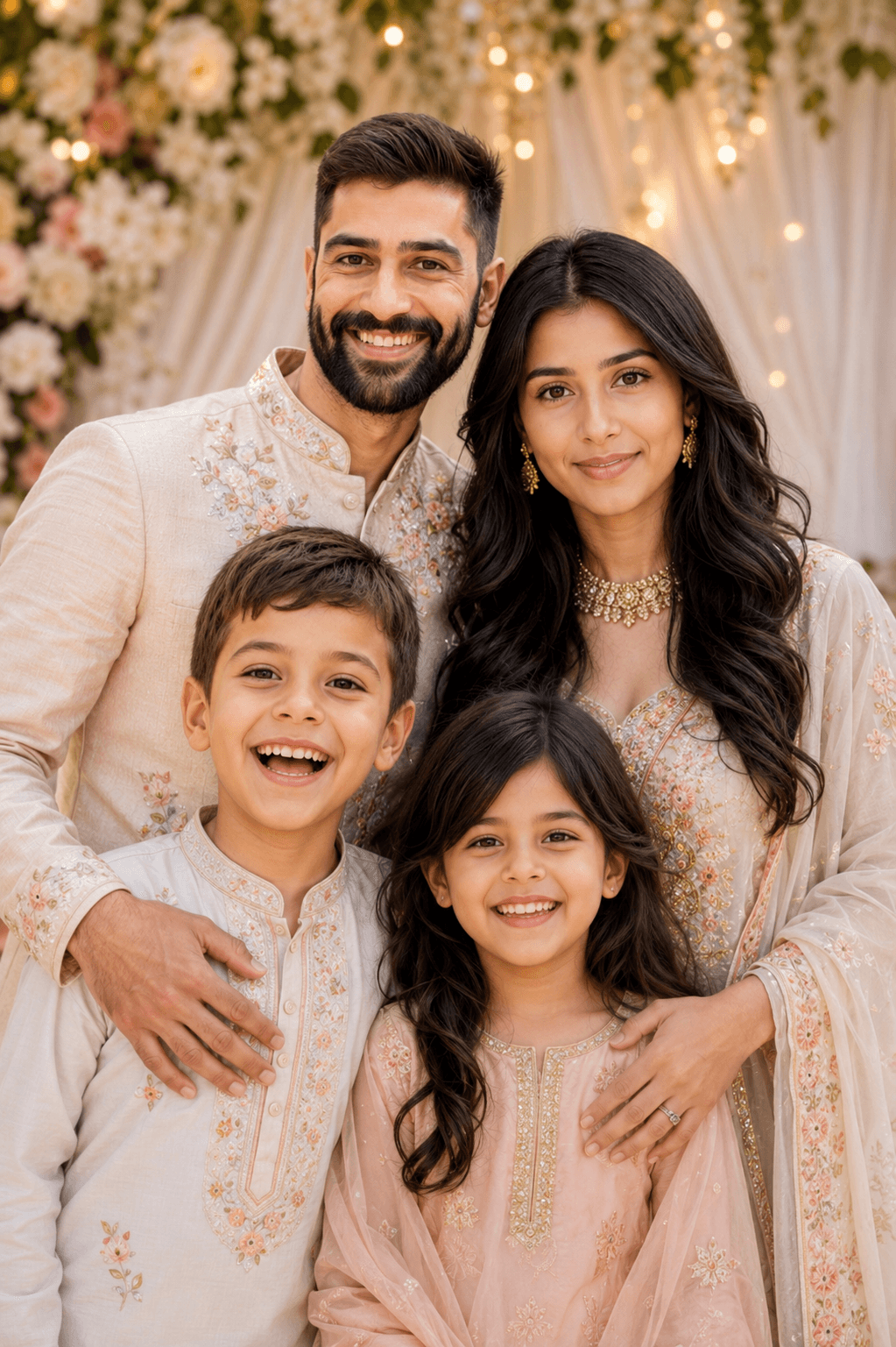 Family Photoshoot Prompts – Best AI Family Photoshoot Ideas for Realistic & Cinematic Images preview 1
