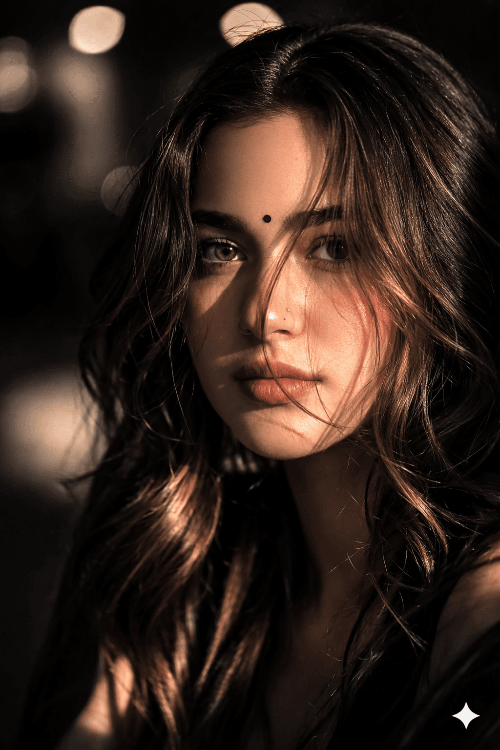 Normal Photo to Night Glow Effect ChatGPT Prompts | Girl