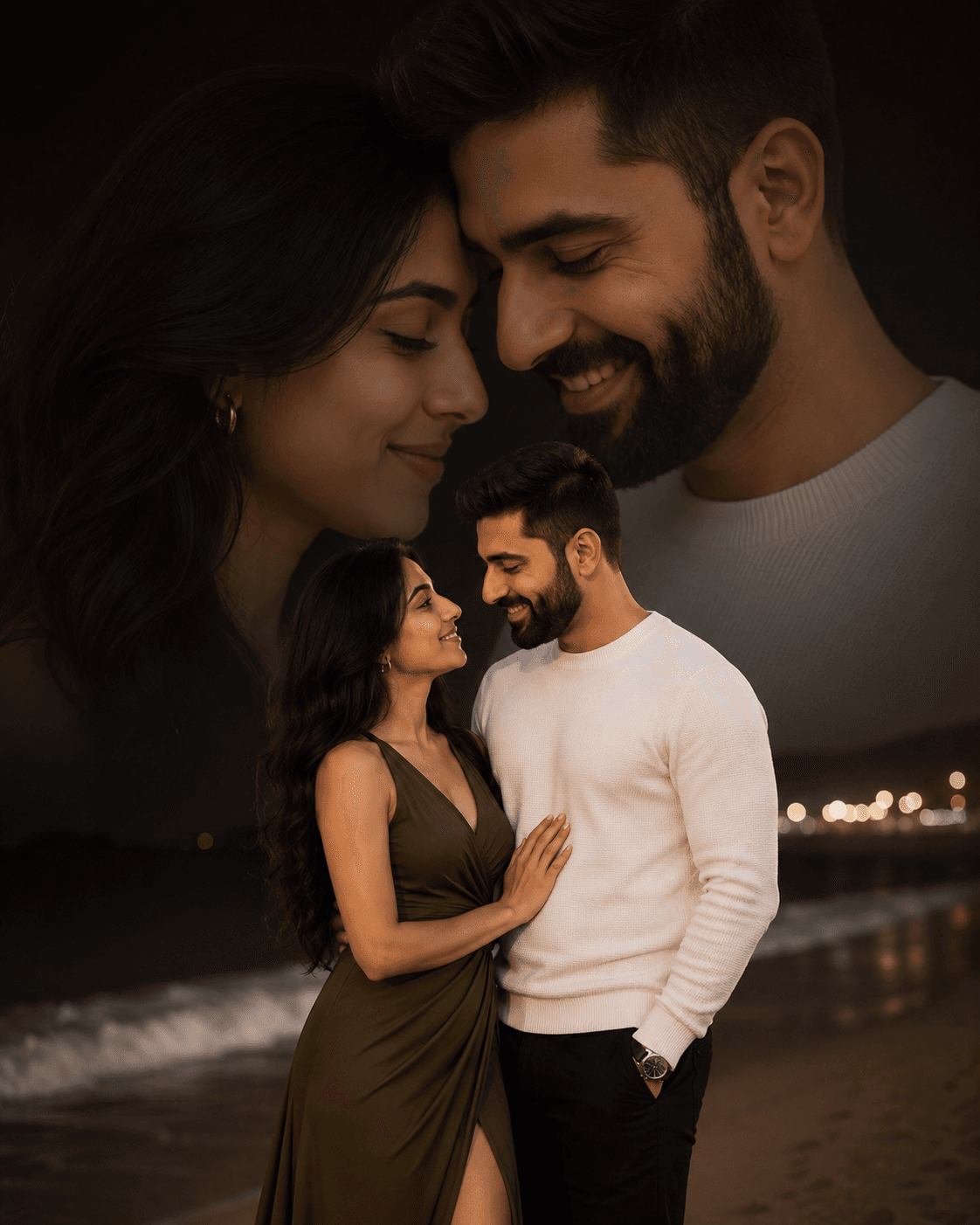 Romantic Couple Double Exposure Editing Styles for Stunning Photos preview 3
