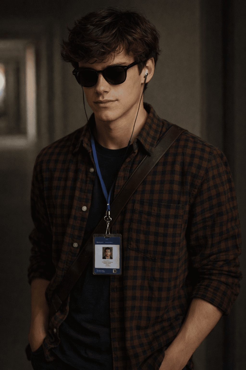 Same Face AI Portrait Prompt – Identity Lock Realistic College Boy Scene, Cinematic Indoor DSLR Style