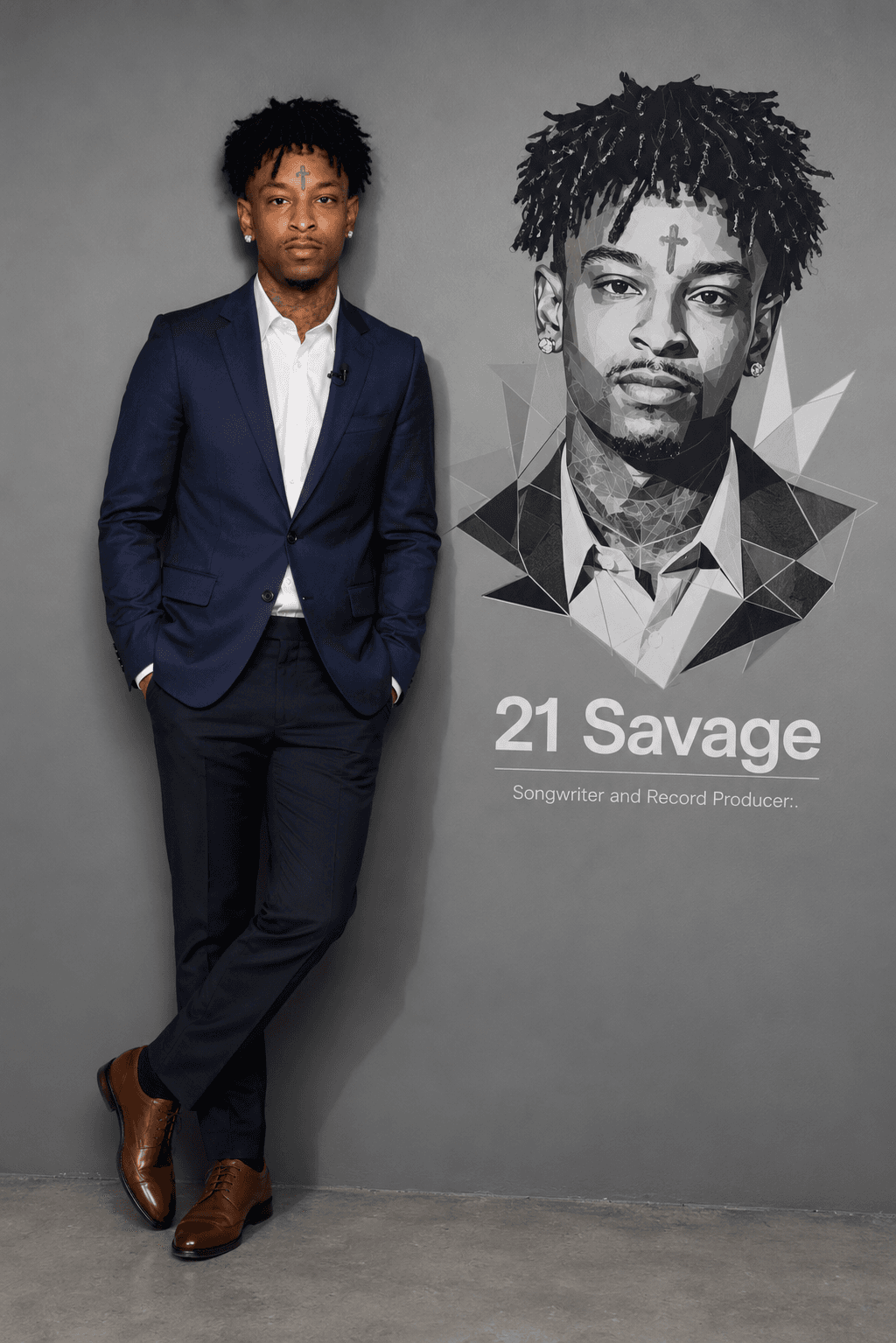 Ultra Realistic Celebrity Portrait Prompt | 8K Professional Suit Wall Art | AI Image Generation Prompt