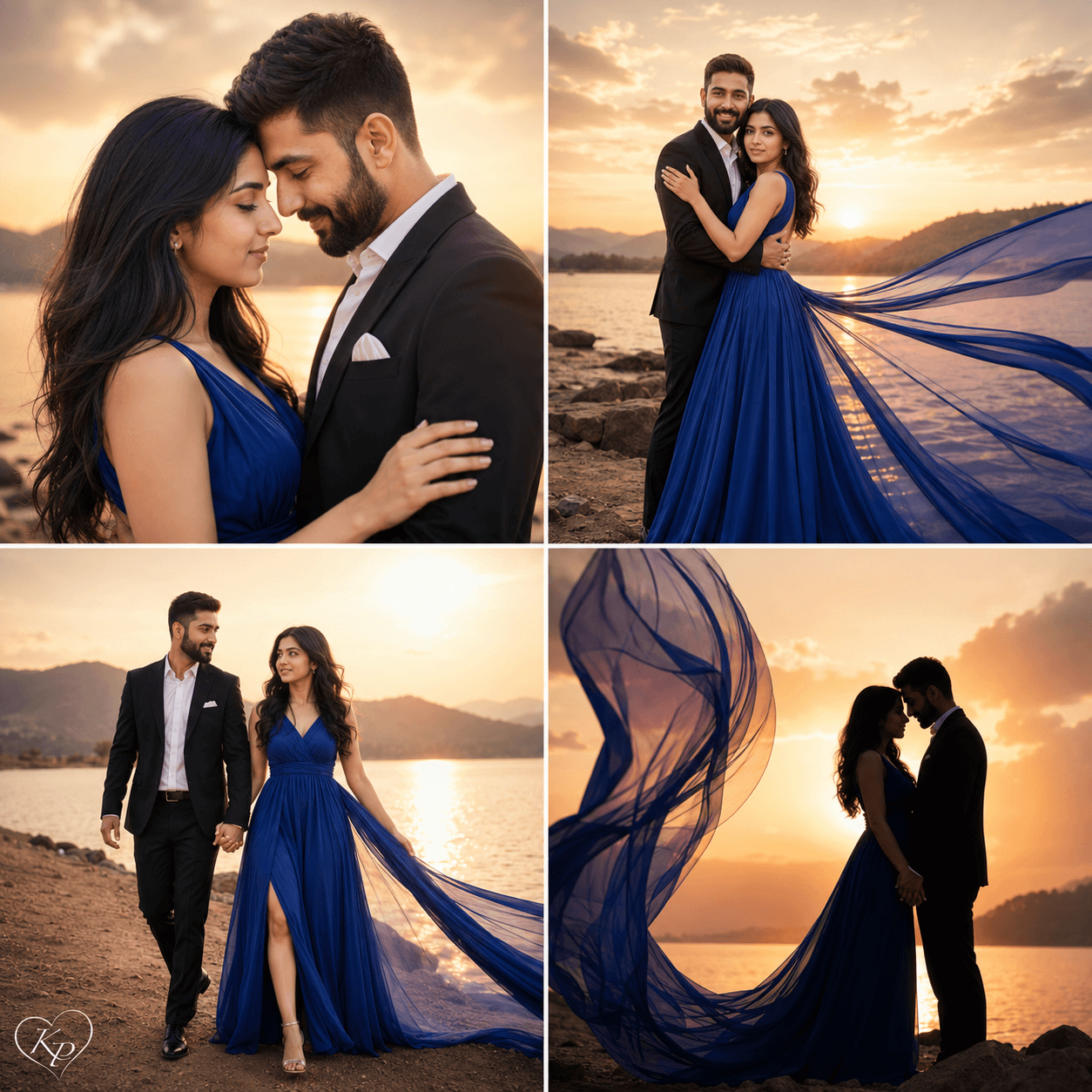 Romantic Couple Portrait and Sunset photography. preview 3