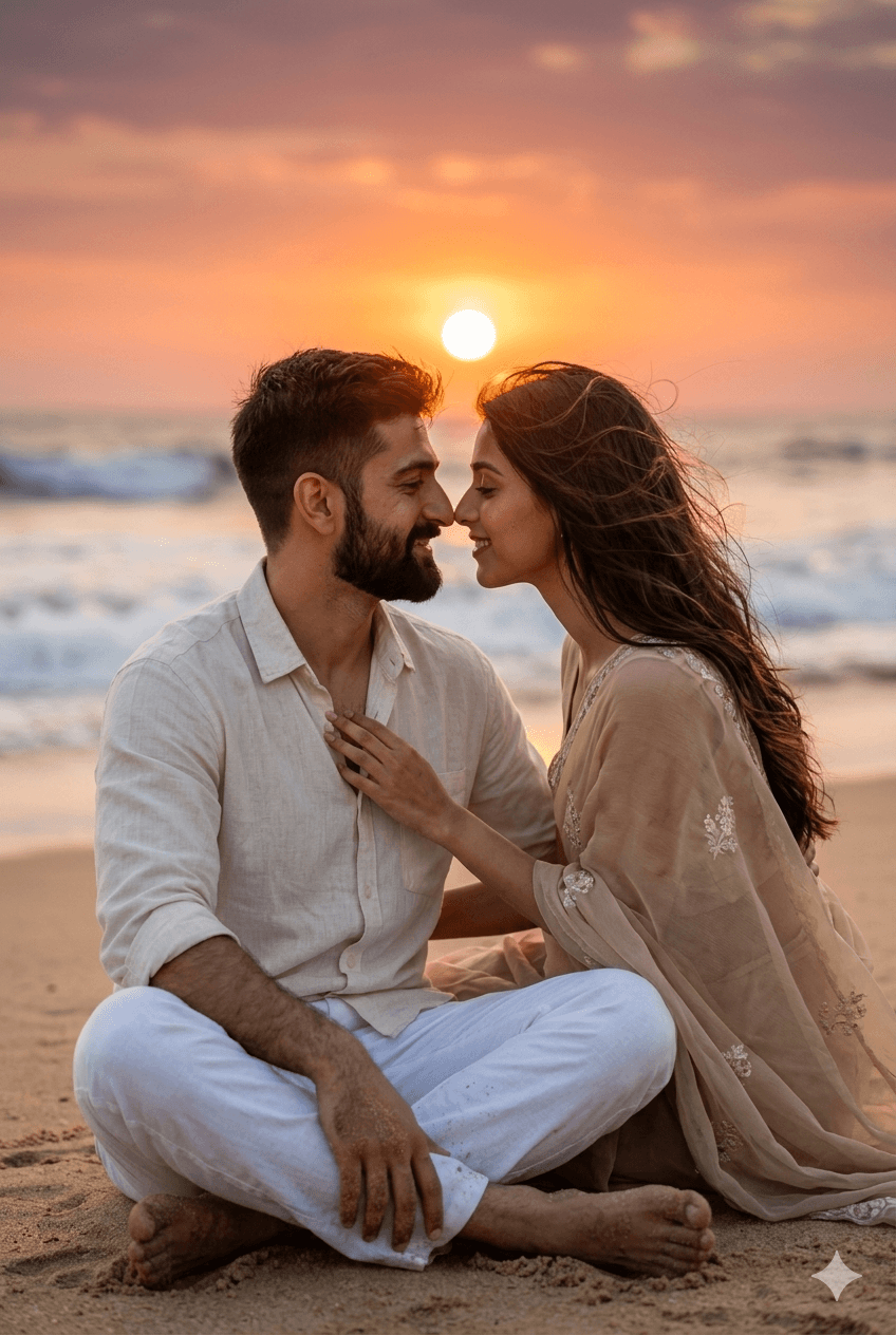 Beach Couple photoshoot. preview 3