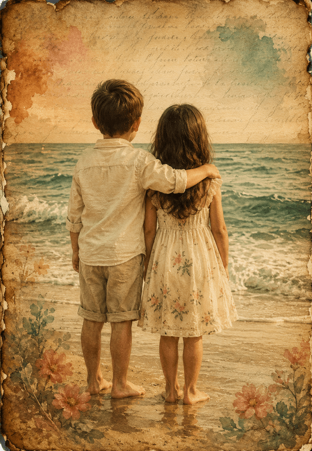 Childhood Photo Editing Prompts | Then & Now Photo Prompts For Boys and Girls preview 1