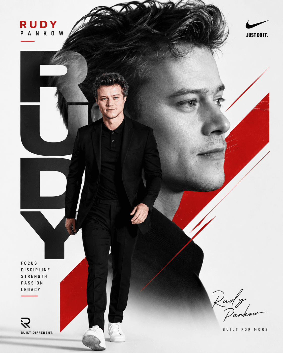Ultra Premium Sports Poster AI Prompt | Editorial Design 4K preview 1