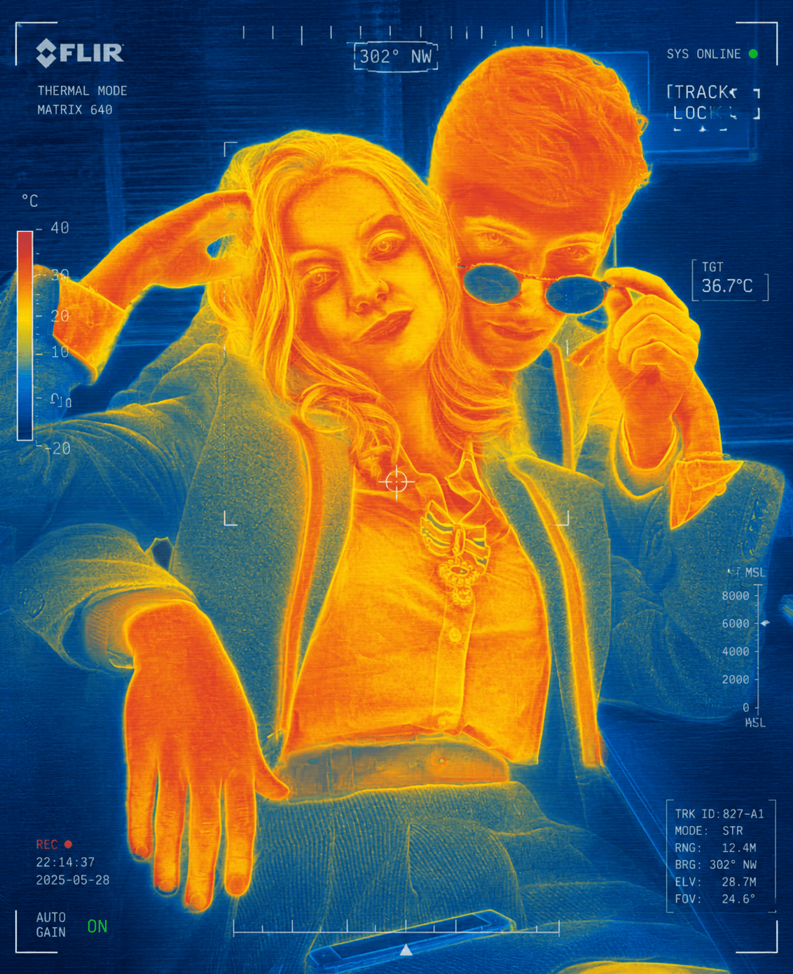 Ultra-Realistic Thermal Imaging Prompt for AI | Military FLIR, Drone Surveillance & Cyber HUD