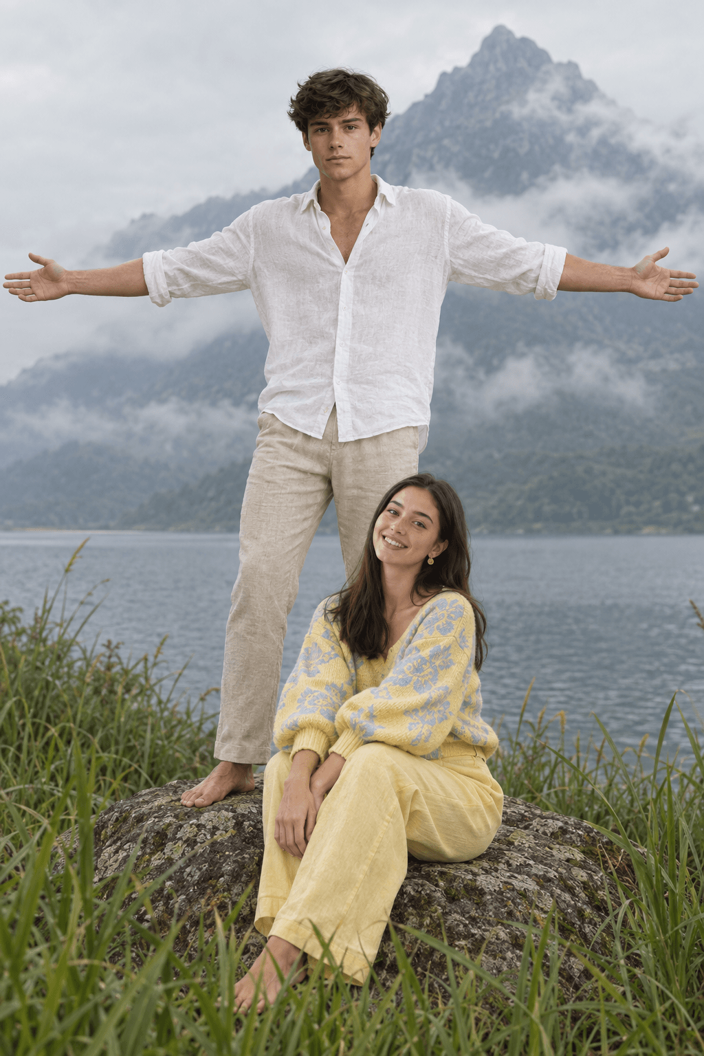 AI Couple Photo Prompt | Ultra-Realistic Photostrip — AI prompt preview 1 of 4