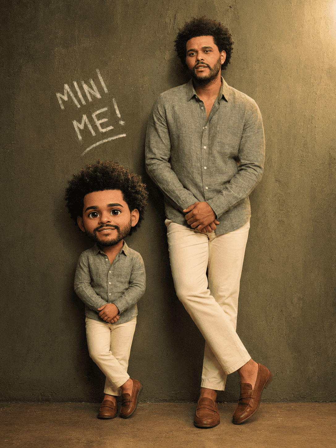 AI Mini Me Portrait Prompt | Hyperrealistic Chibi Self Portrait Generator — AI prompt result