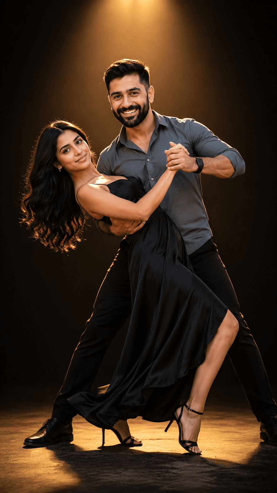 Cinematic Romantic Couple AI Prompt – — AI prompt result