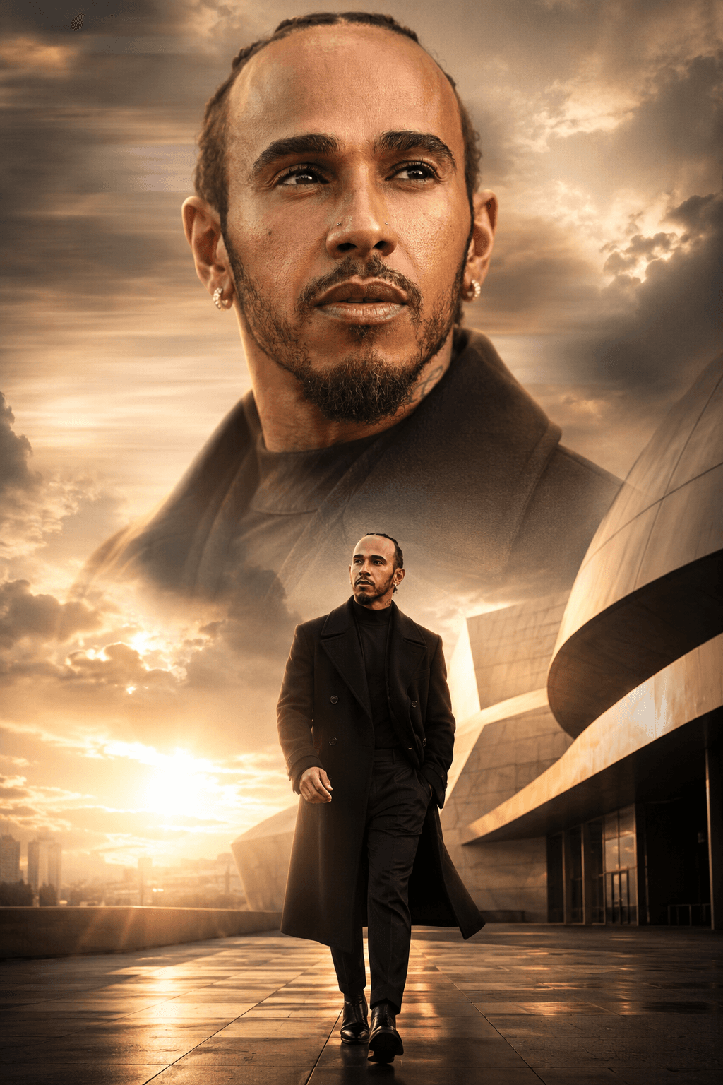 Cinematic Double Exposure AI Portrait Prompt | Luxury Editorial Movie Poster | Identity-Preserving Photorealistic Portrait (Midjourney, ChatGPT, Flux) — AI prompt result