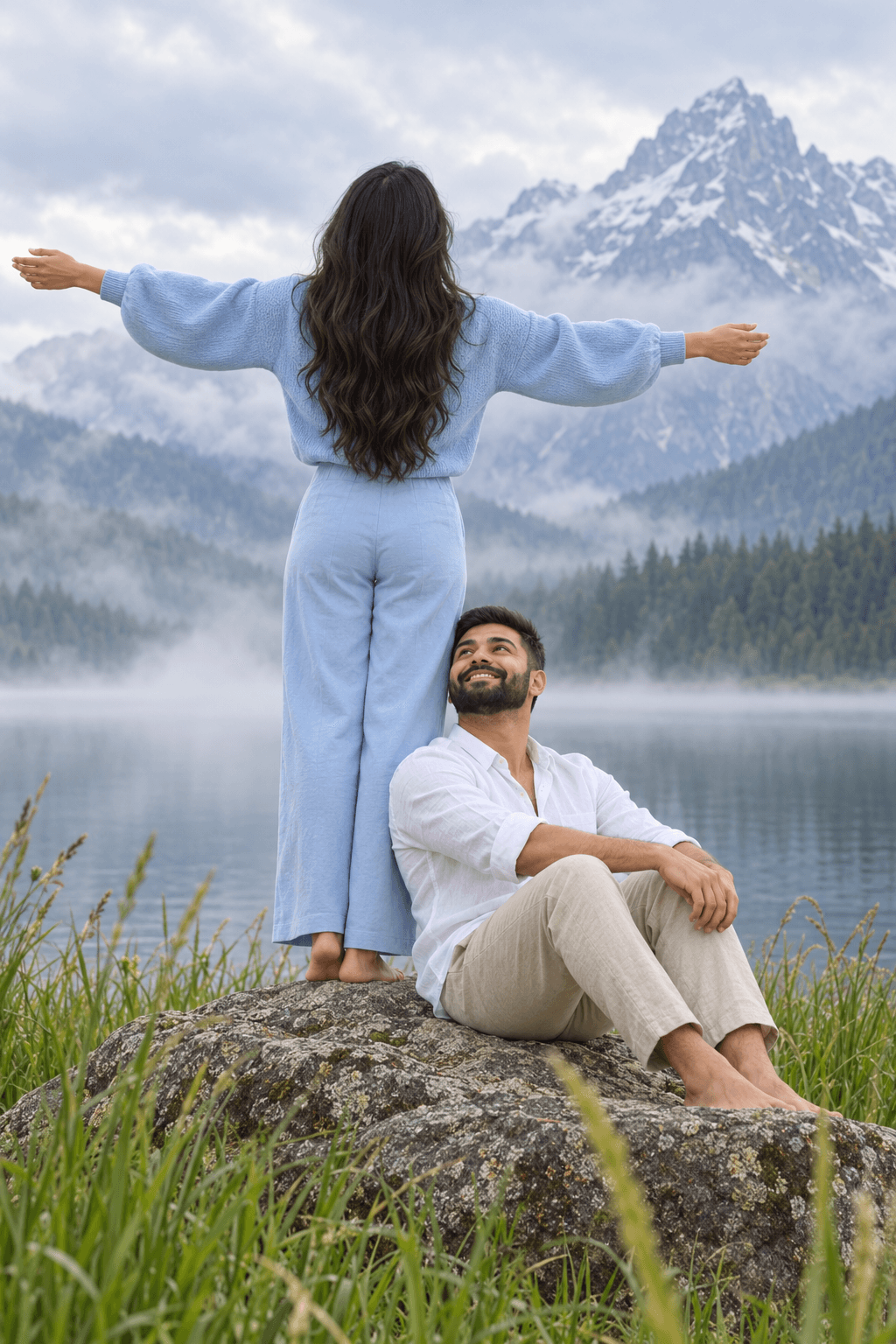 AI Couple Photo Prompt | Ultra-Realistic Photostrip — AI prompt preview 3 of 4
