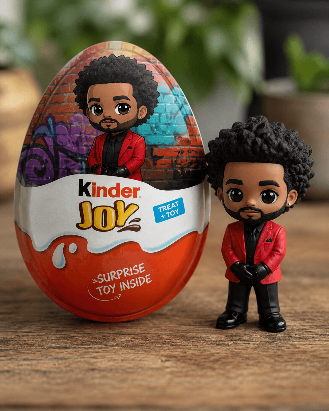 Hyper-Realistic Kinder Joy Mockup Prompt | Custom Chibi Character Toy Packaging | AI Product Photography Prompt for ChatGPT & DALL·E