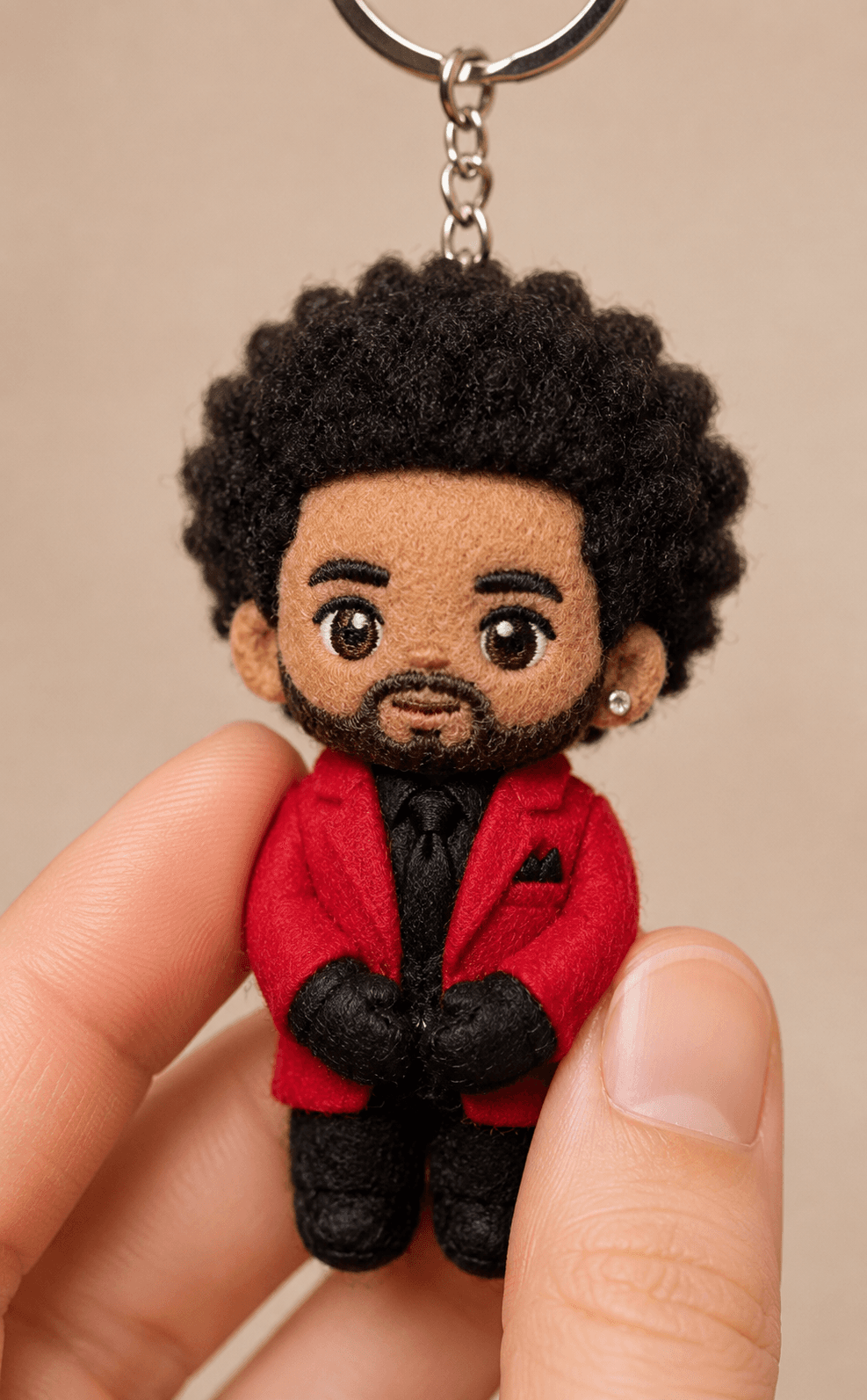 Celebrity Plush Keychain Prompt | AI Cute Felt Doll Generator from Photo | ChatGPT & Midjourney Prompt