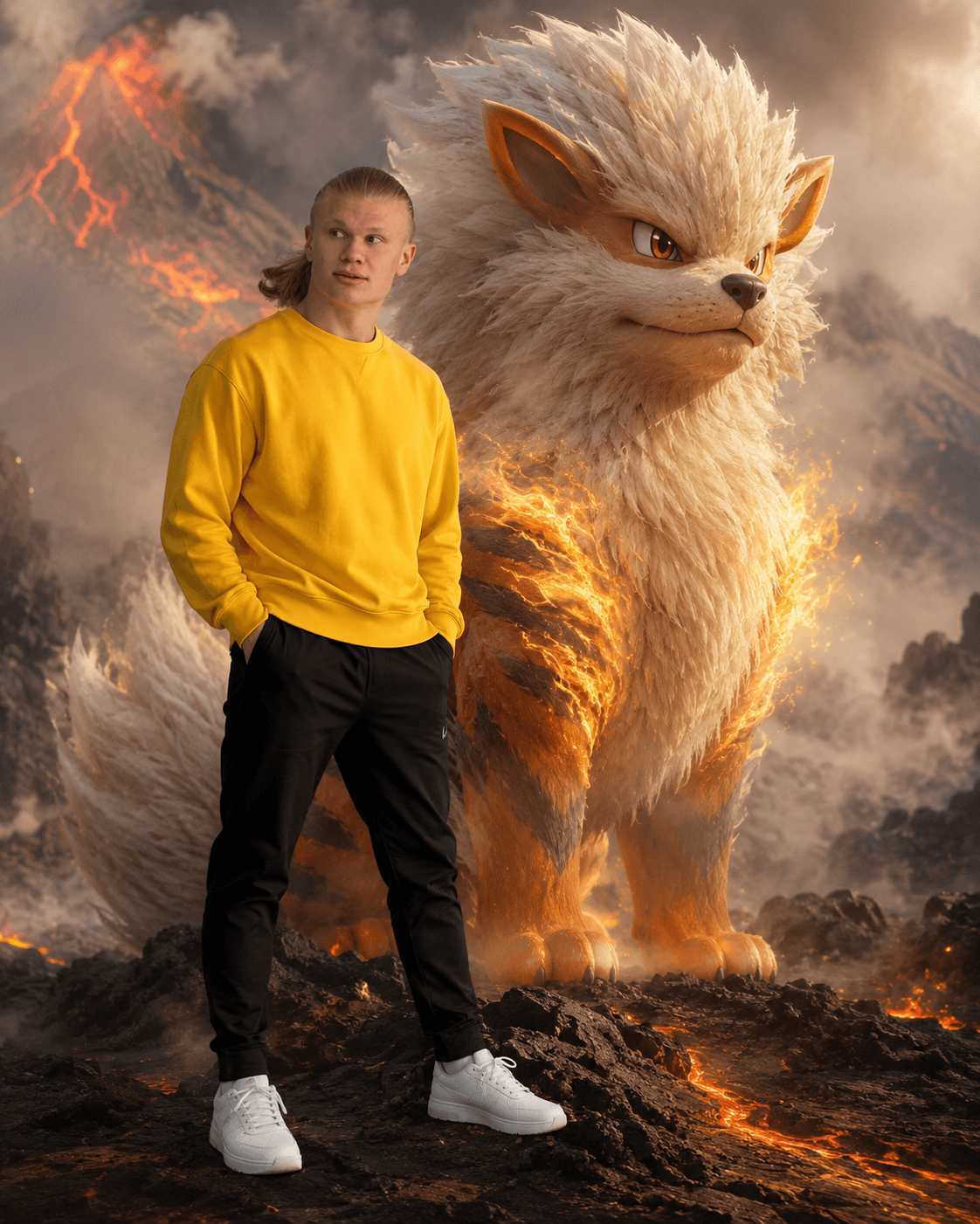 Cinematic Pokémon Trainer AI Image Prompt – Ultra-Realistic 8K Character & Pokémon Scene — AI prompt result