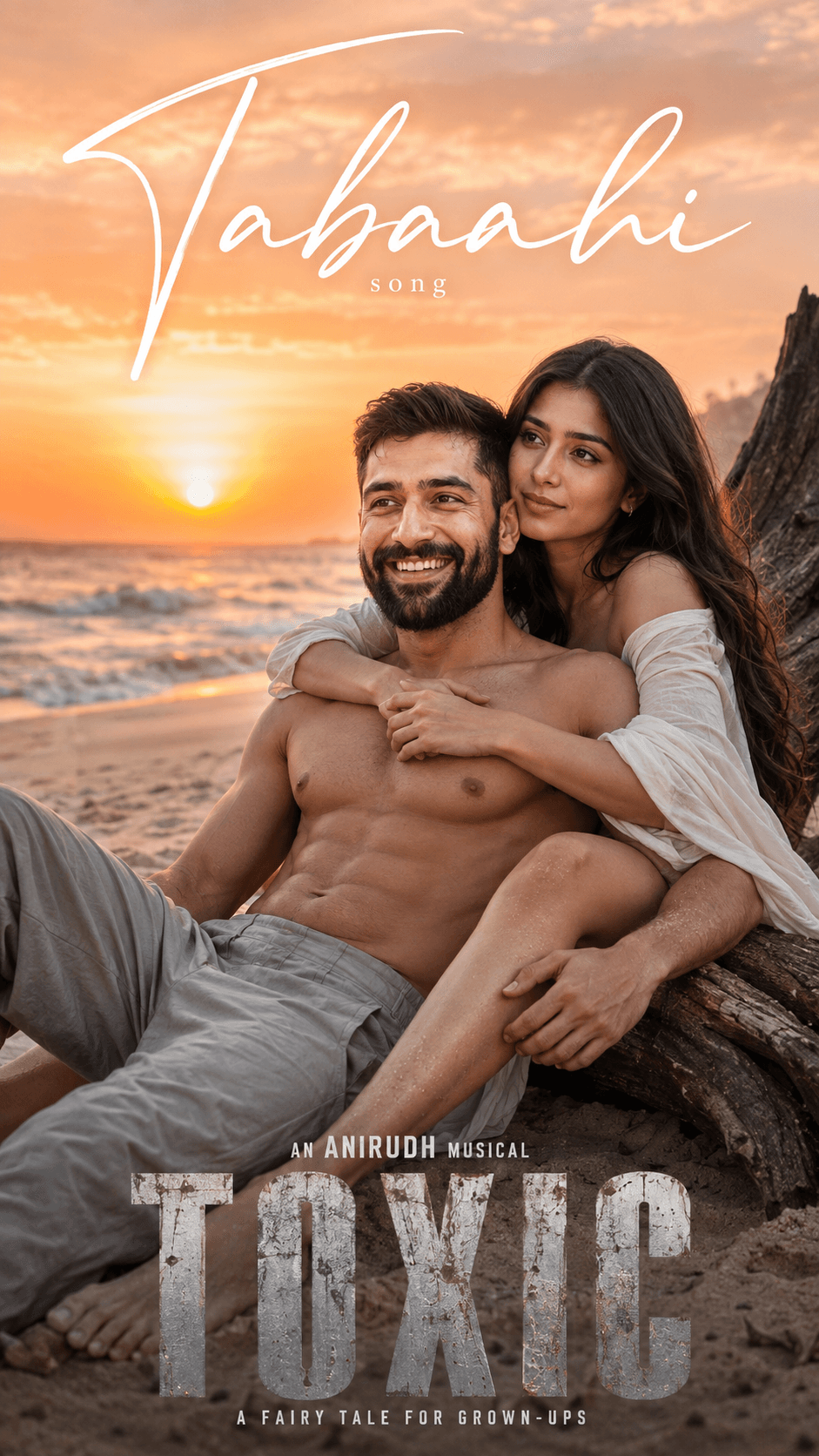 Tabaahi Romantic Couple Beach AI Prompt — AI prompt preview 2 of 4