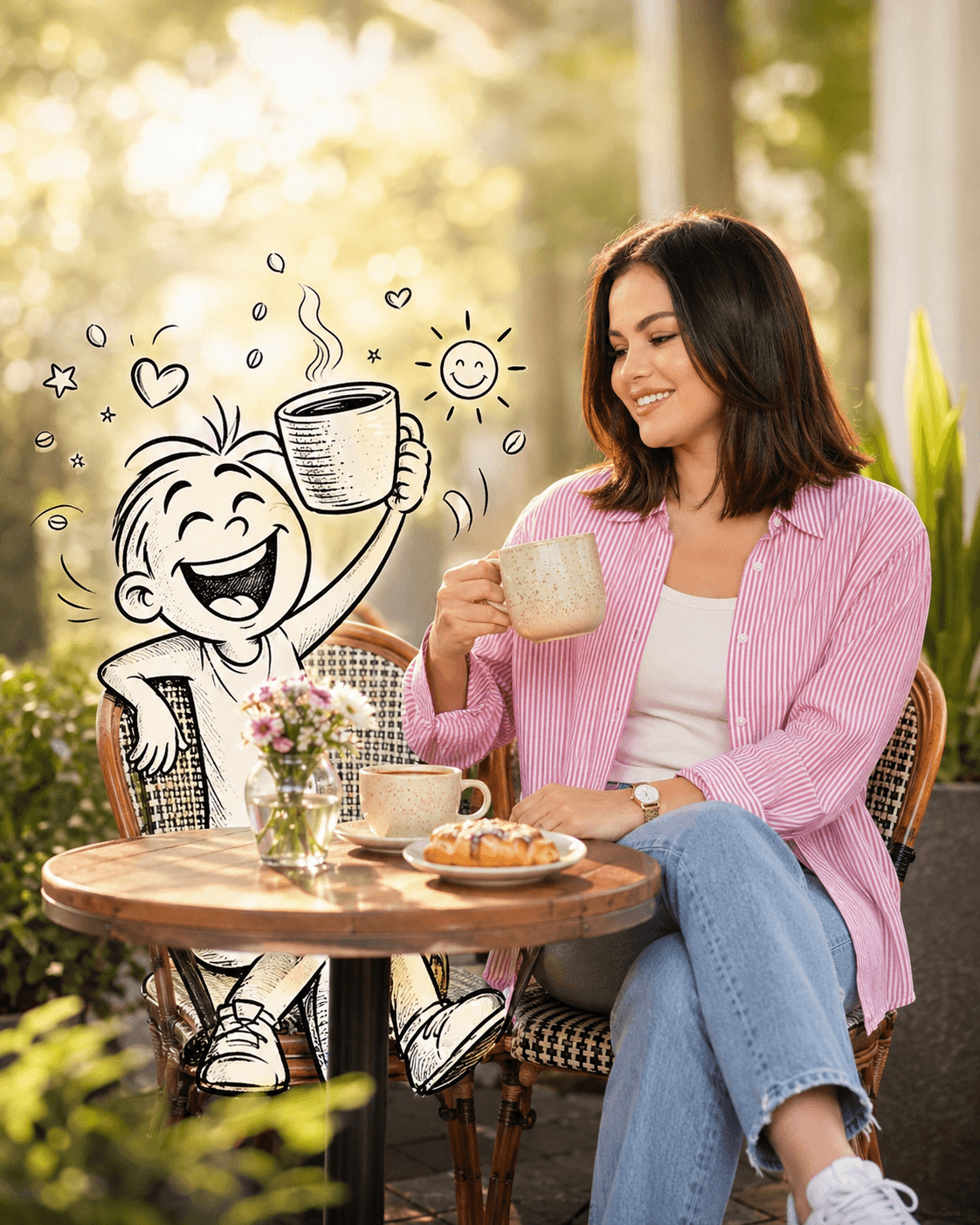 Morning coffee Ai prompt — AI prompt result