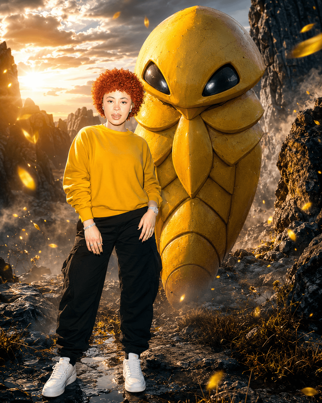 Cinematic Pokémon Partner AI Image Prompt – Ultra-Realistic 8K Trainer & Pokémon Scene — AI prompt result